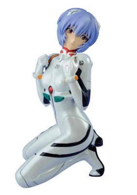 Nova Edição Teatral Ayanami Rei Traje de Plugue Escala PVC Figura Acabada Pintada Evangelion Ver. 1/8