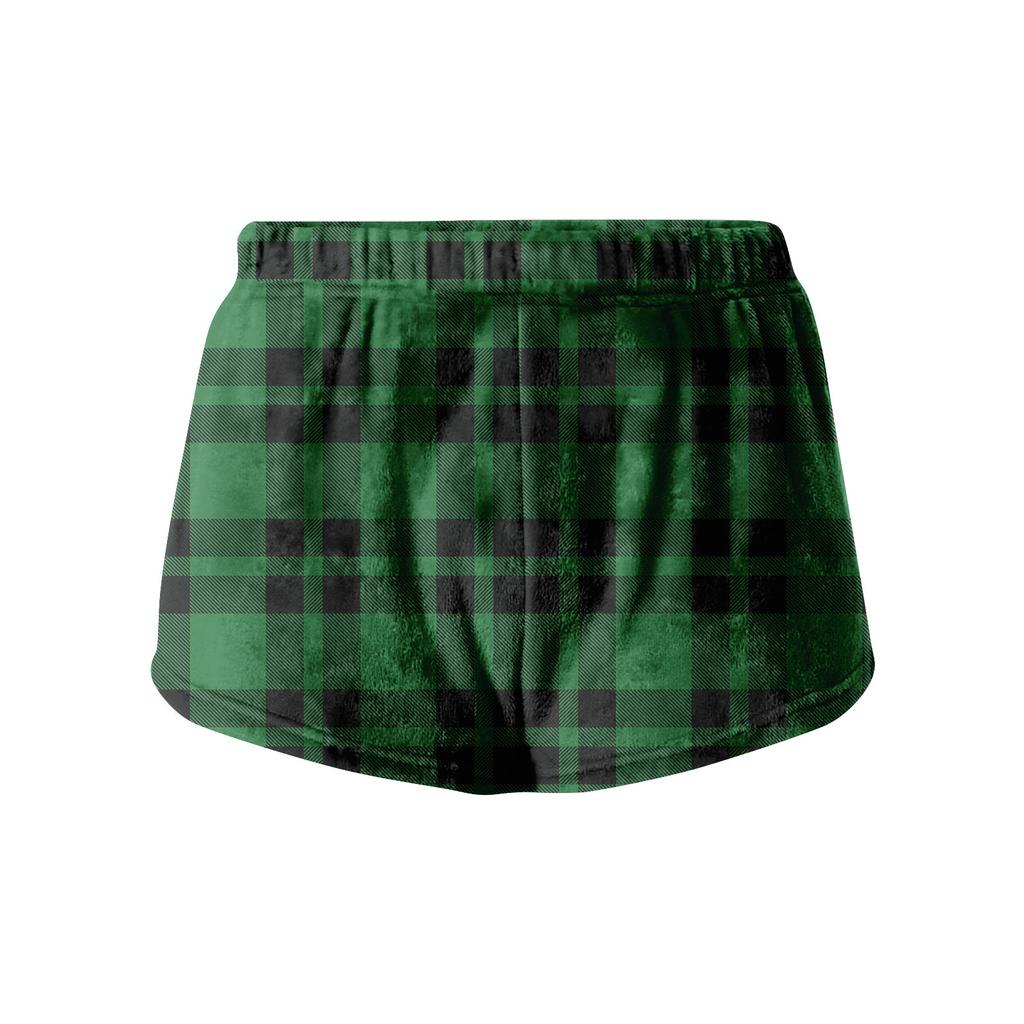 Women's Soft Stretch Flannel Short Side Pocket Drawstring Casual Pajama Pants Soft Pajama Pants