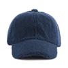 Fleece Surface Solid Color Baseball Cozy Warm Plush Material Winter Style Adjustable Dad Hat Casual Unisex Cap For Men Women