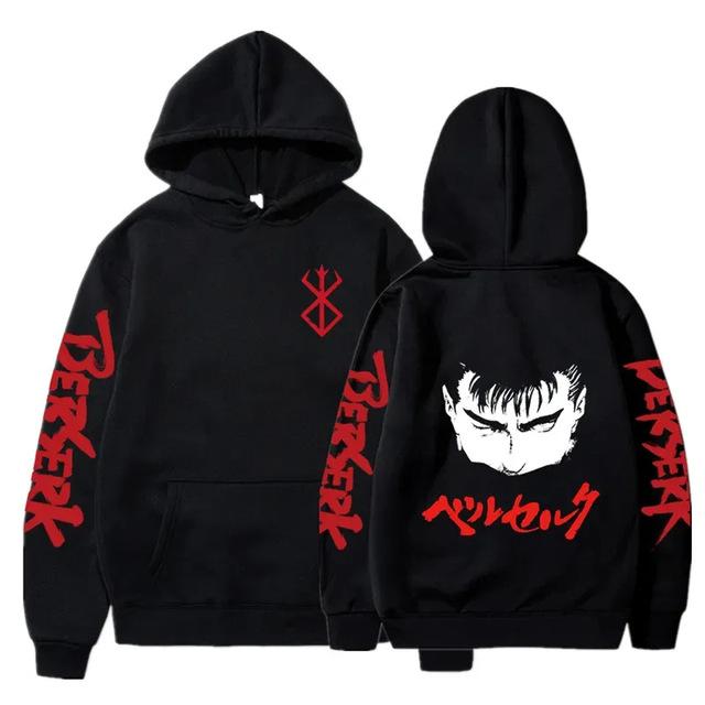 Autumn/winter Berserk Anime Setwear Hooded Sweatshirt