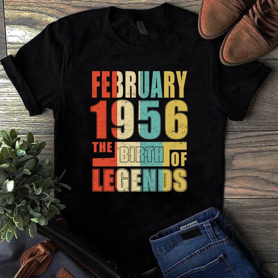 Men s and Women s T-shirts February 1956 The Birth XXXL