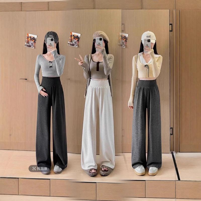 Maternity pants autumn new wide-leg pants outer wear belly support trousers do not restrain the stomach spring and autumn casual pants autumn wear