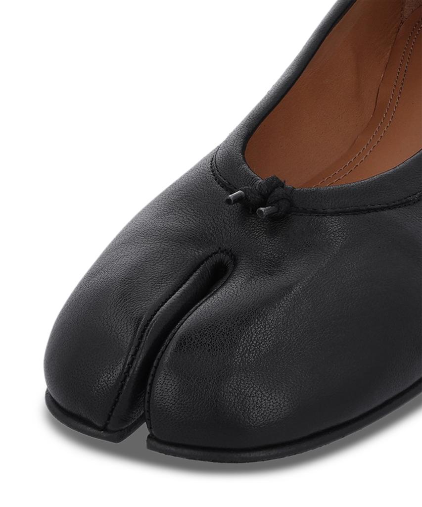 Maison Margiela New Tabi Ballerina Flat Shoes - Black / S58Wz0127P3753T8013