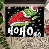 Grinch Christmas Doormat Non-Slip Floor Mat Entryway Hallway Living Room Holiday Decor Square Washable Rug