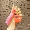 Lucky Fashionable Colour Cat Acrylic Car Keychain Bag Accessory Suitable Gift As