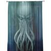Sea Octopus Retro Cthulhu Sheer Curtains for Living Room Modern Voile Curtain Bedroom Tulle Curtains Window Drapes Decor