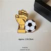 Multi-Sport Emblem Pin: Football, Basketball, Badminton, Tennis, Baseball, Billiards, Table Tennis, Volleyball Brooch