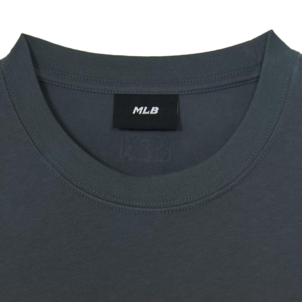 New MLB New York Yankees Basic Collection SS25 T Shirt Unisex Dark Gray 3ATSB6353-50GRD