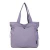 Simple and fashionable 2025 summer new fashion shoulder bag women's casual solid color large-capacity tote commuter bag
