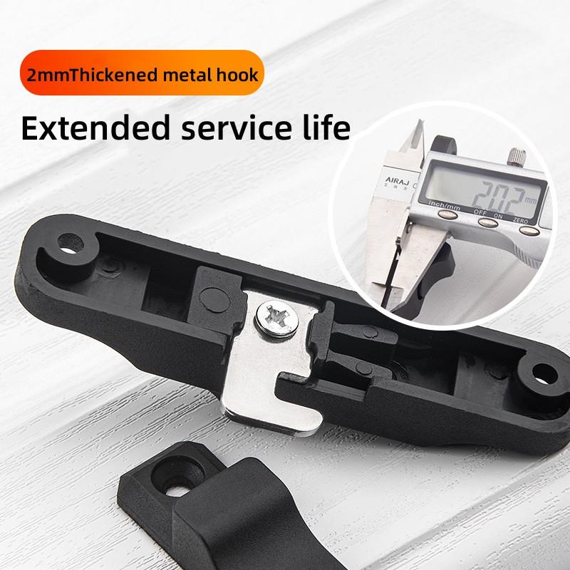 Spring Plastic Push-Pull Folding Door Window Shade Hook Lock Replacement Security Window Screen Anti Theft Plug Home Hardware