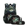 Schulranzen-Set für Kinder mit Brotdose und Federmäppchen, Leichter bedruckter Rucksack für Jungen Mädchen, 13 Designs Schulanfangsbedarf Geschenk