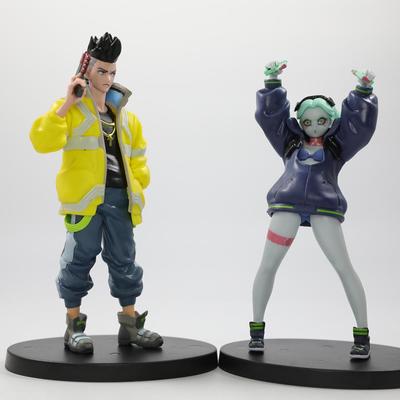Cyberpunk Edgerunners Lucy, David & Rebecca Desktop PC Figurines