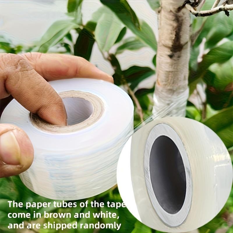 1 Roll Transparent Horticultural Self-Adhesive Tape - Multi-functional Plant Transplanting and Suturing Care Tape, Gardening