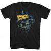 Fashion Hip Hop Streetwear Short Sleeve T Shirt Back To The Future T Shirt Graphic Print Women Back To The Future T-shirt