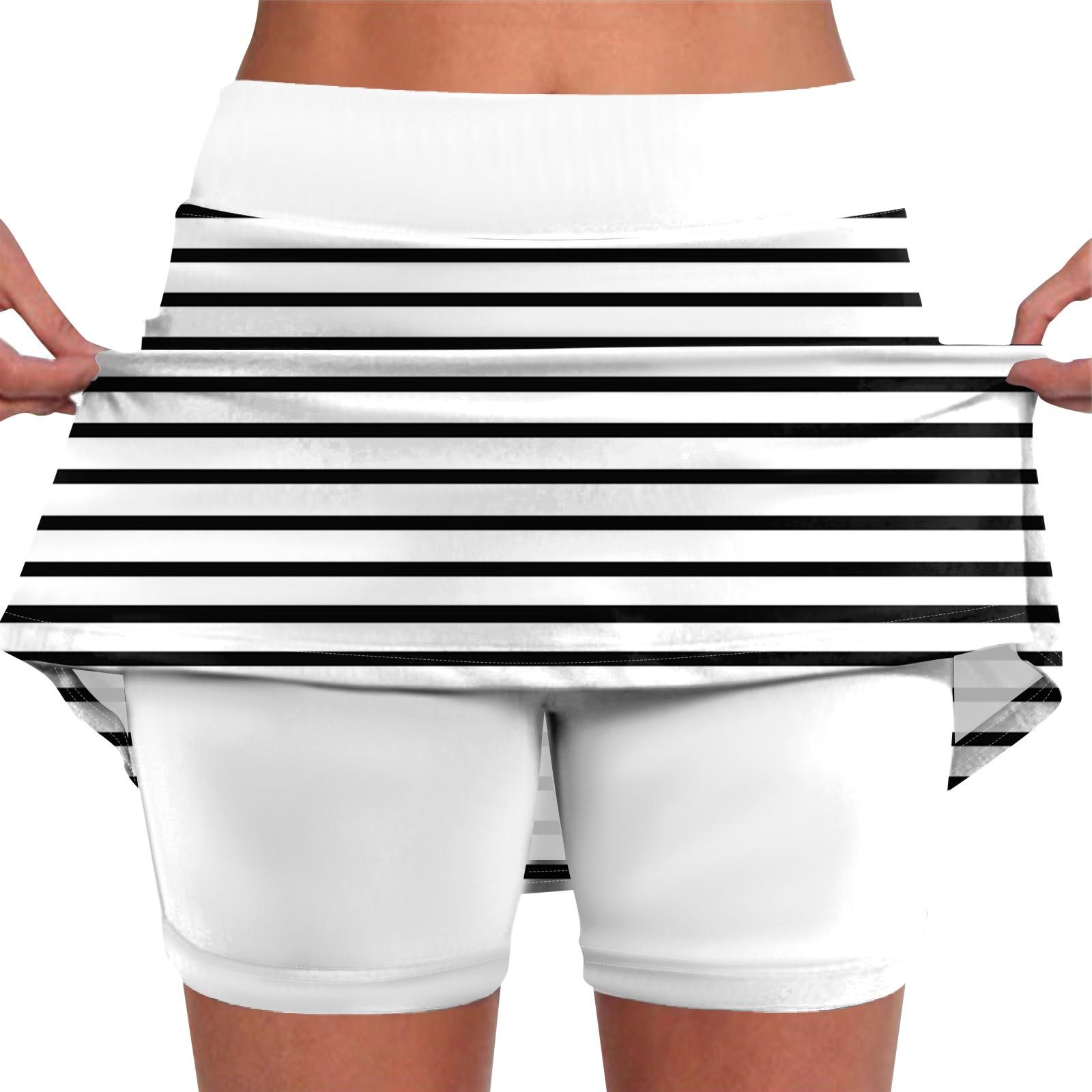 

Жіночі стрейч-штани для йоги, спортивні шорти з принтом, легка спідниця з високою талією та кишенями XL білий