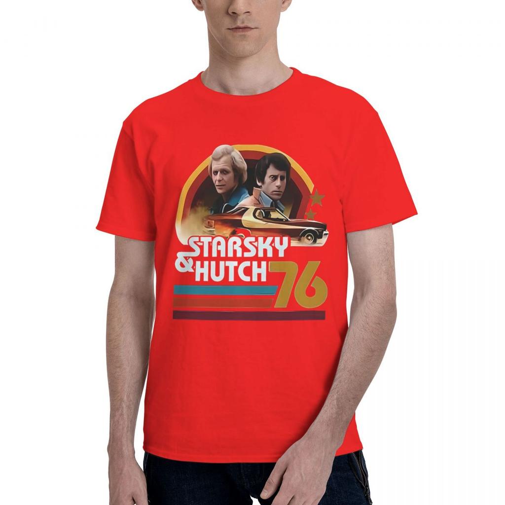 Starsky Hutch 1976 Graphic 100 Cotton Casual Breathable Confortable TShirt Funny Mens TShirt Funny Shirt