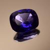 Natural Purple Sapphire Loose Gemstone Quality 12.35 ct Treated Verified Cushion for Jewelry Designs