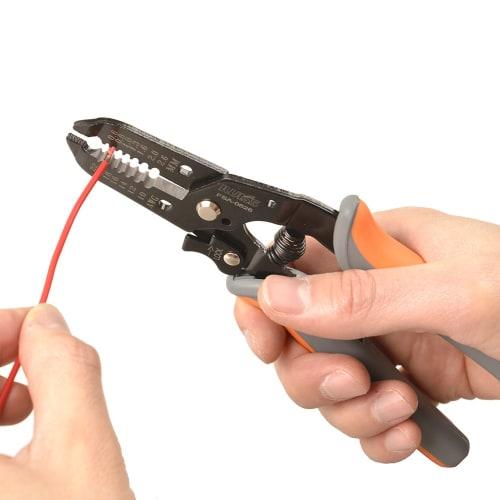 IWISS Wire Stripper for Solid and Stranded Wires (For Thick Wires (0.6-2.6mm Core Diameter))