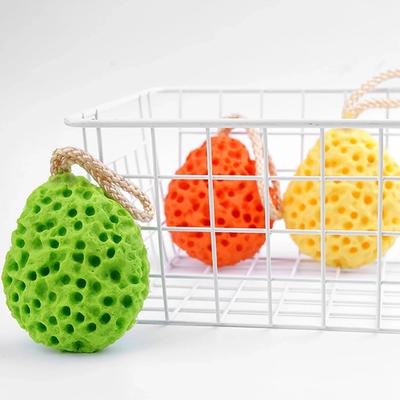 1pc-Honeycomb Shower Sponge Body Scrub, Super Exfoliating Home Spa Shower Puff Sponge - Bathroom Accessories Random Color