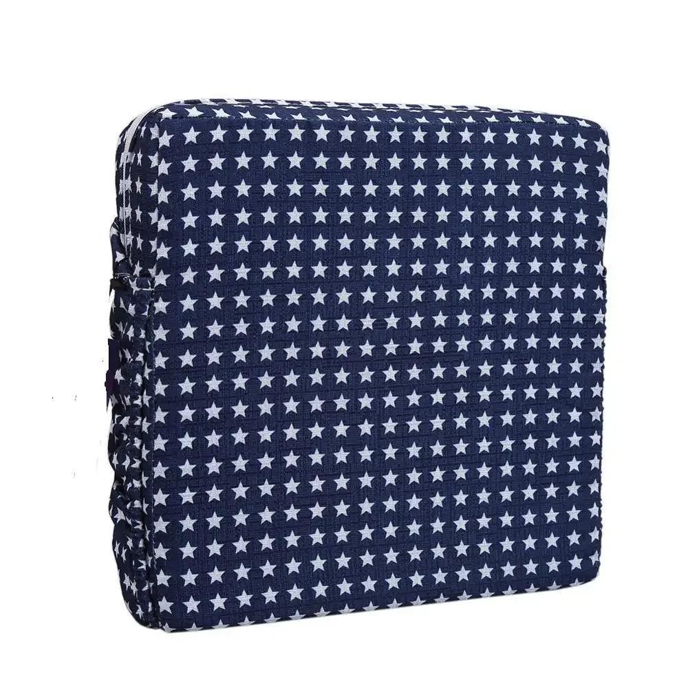 

Baby Dining Chair Booster Cushion Stool Thermal Pad Child Seat Booster Student Seat Table And Chair Cushion 32*32*8cm синий