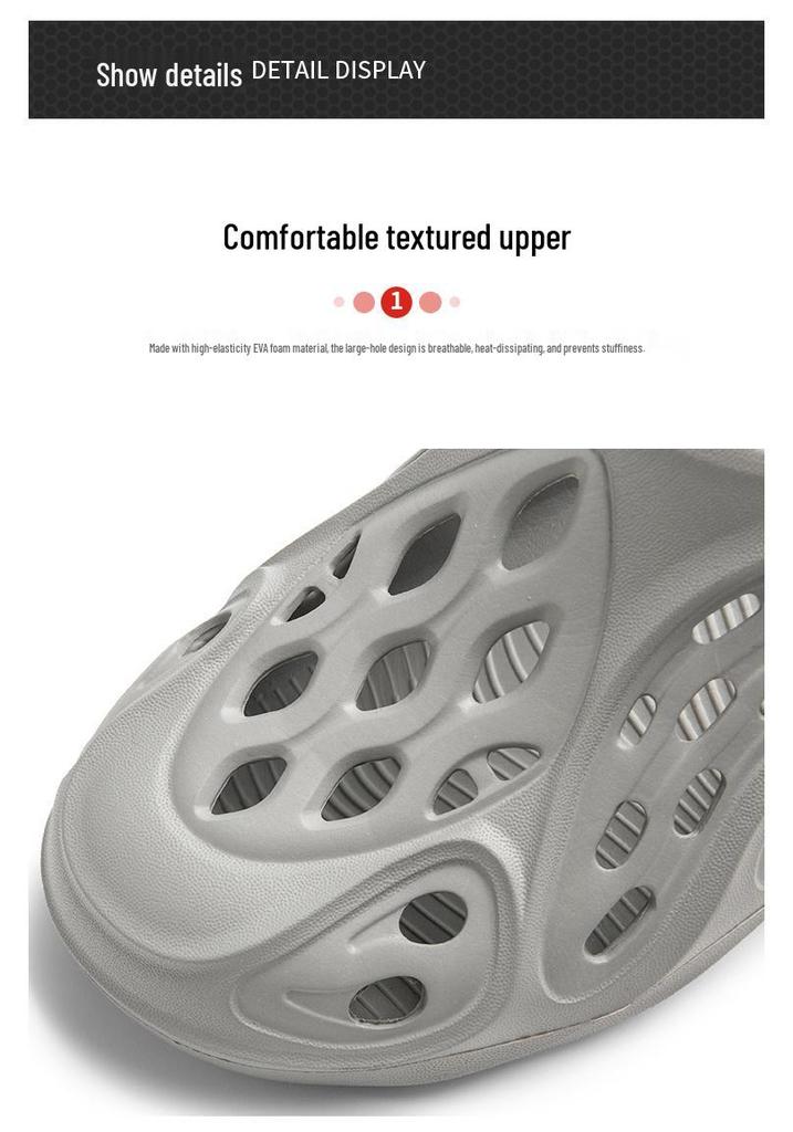 2025 Men's Breathable Summer Sandals: Outdoor & Beach Closed-Toe Flip-Flops