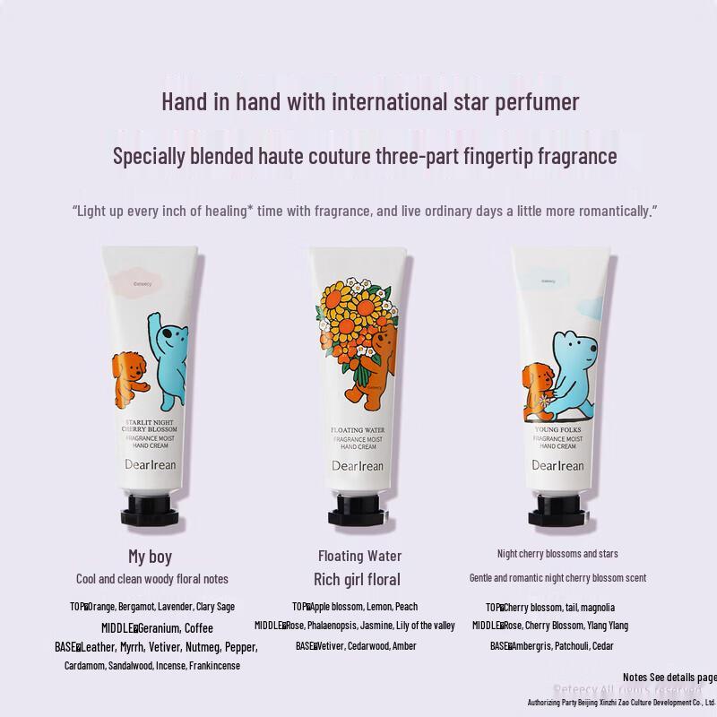 Dear Irean Eteecy Collaboration Hand Cream Gift Set