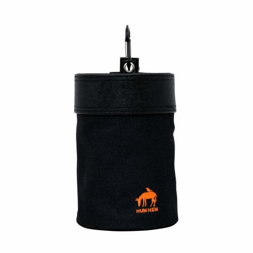 Kiyo HUMHEM Waist Bag, Round, Black, HM1199M-K