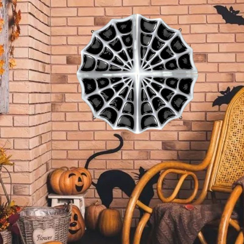 Glossy Silicone Spiders Web Mold Wall-mounted Halloween Stereo Mold DIY Ornaments Pendant Epoxy Resin Crafting Molds