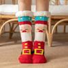 Christmas Socks, Floor Socks, Winter Socks, Snow Socks, Plush Socks, Coral Socks, Home Socks, Sleep Socks