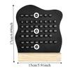 3 Rings Wooden Desk Calendar Adjustable Montessori Calendar Round Rings Calendar  School Stationery