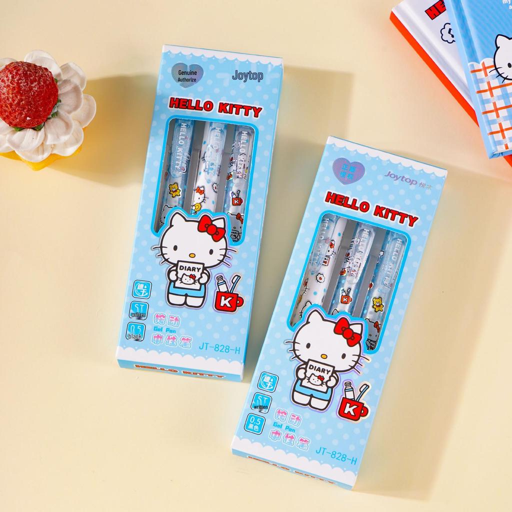 Hello Kitty 0.5mm Click-Action Gel Pen - Smooth, Quick-Drying, High-Quality Design