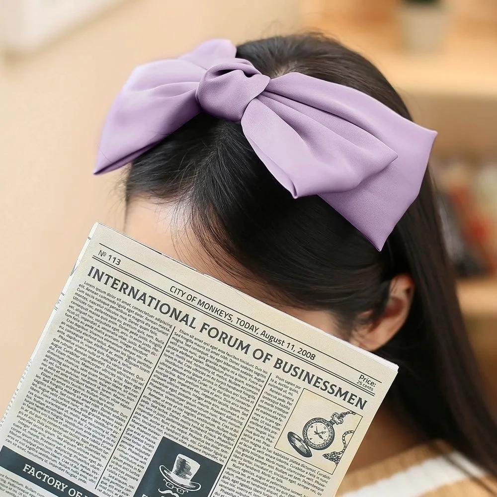 Living Plus Casual Accessories Innocent King Ribbon Hairband Purple