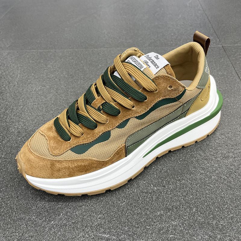 Nuevos zapatos de gofre transpirables para deporte y ocio plataforma zapatos de papá bc