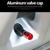 12Pcs Aluminum Alloy Car Tire Valve Caps Airdust Waterproof Tyre Rim Stem Cover for Automobiles Motorcycles Bikes