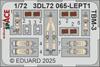 Eduard Space Series Interior 3D Parts Set Hobby Plastic Model Decal EDU3DL72065 1/72 TBM-3 Decal/Etched (for Boss) (Airplane)