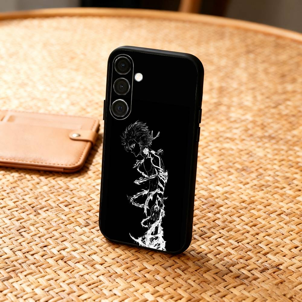 Anime M-Michael K-Kaiser Phone Case For Samsung A73,A21s,A22,A31,A32,A52,A53,A71,A80,Soft Black Shell