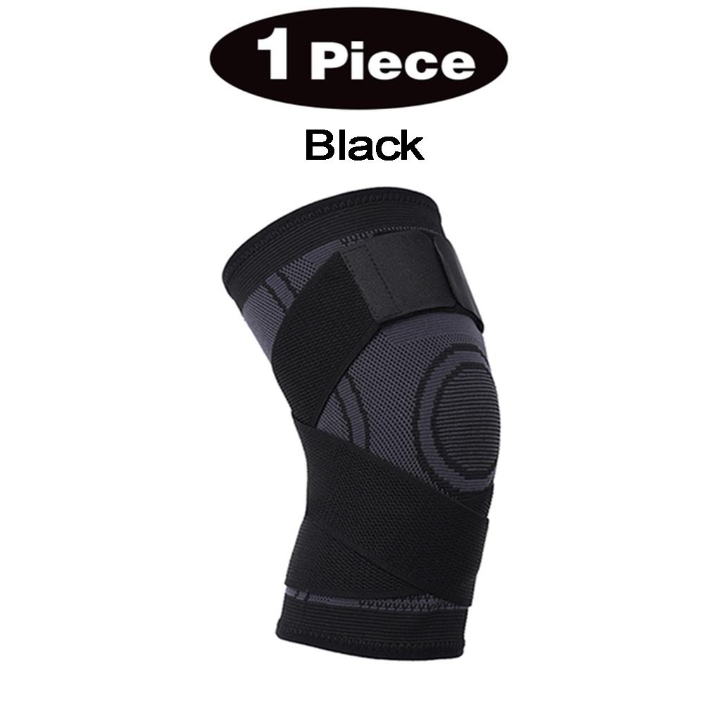 1PC Sports Knee Pads Fitness Kneepad Gym Elastic Knee Brace Support Gear Patella Running Basketball Volleyball Tennis Protector