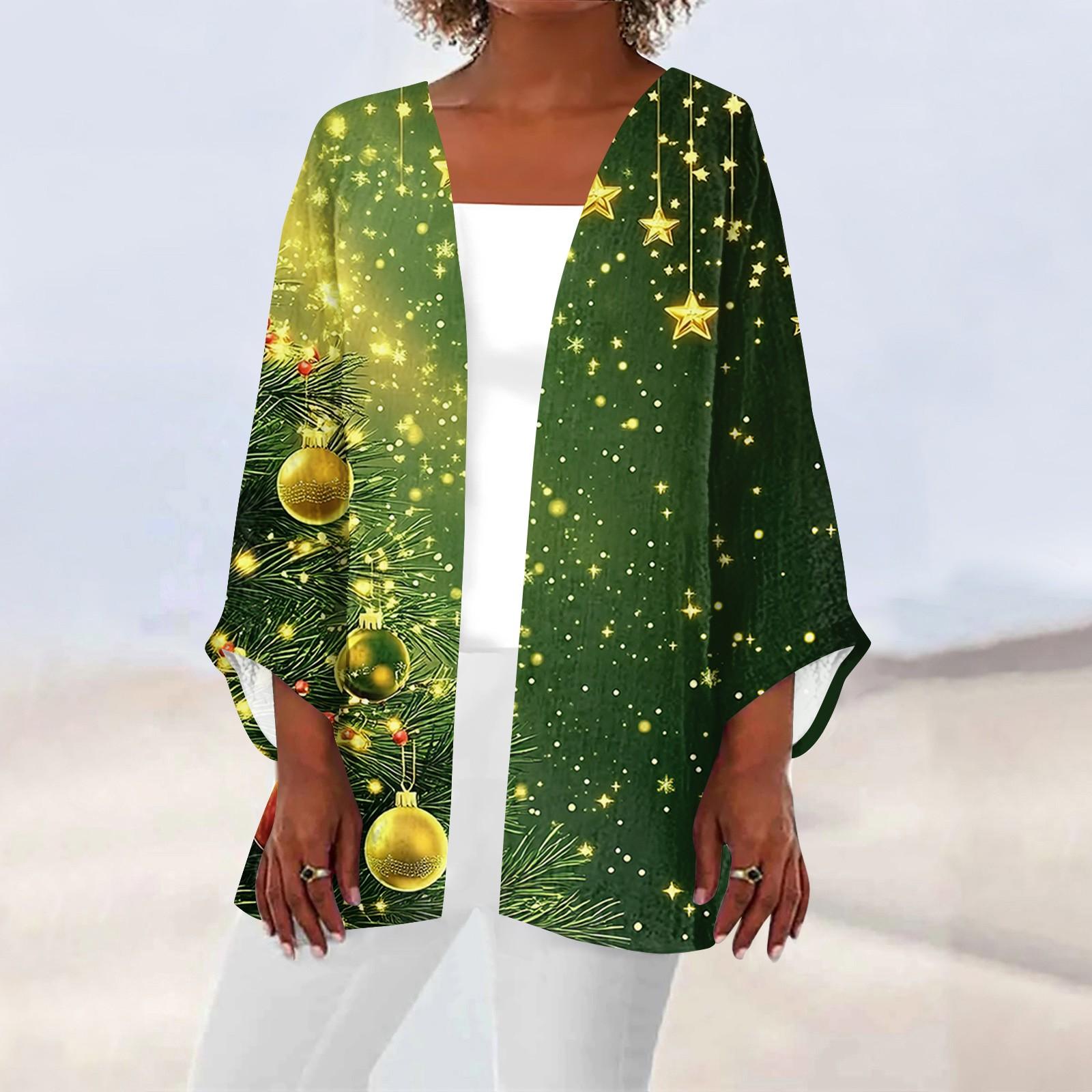 

Женская повседневная модная легкая куртка средней длины с принтом, кардиган XXL