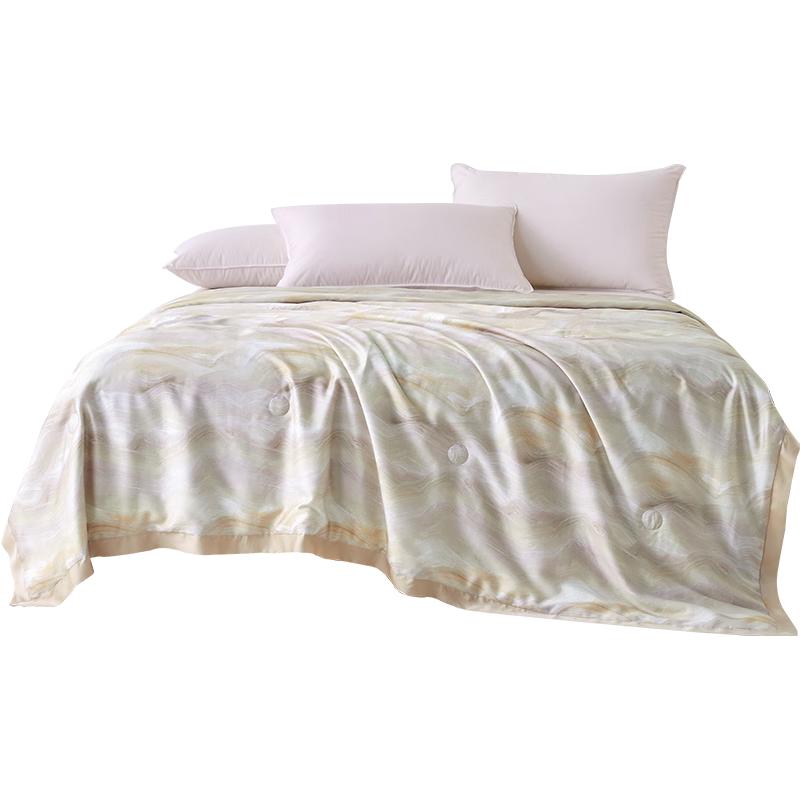 

Ciyun Ice-Cool Washable 100% Tussah Silk Summer Quilt 150x210cm