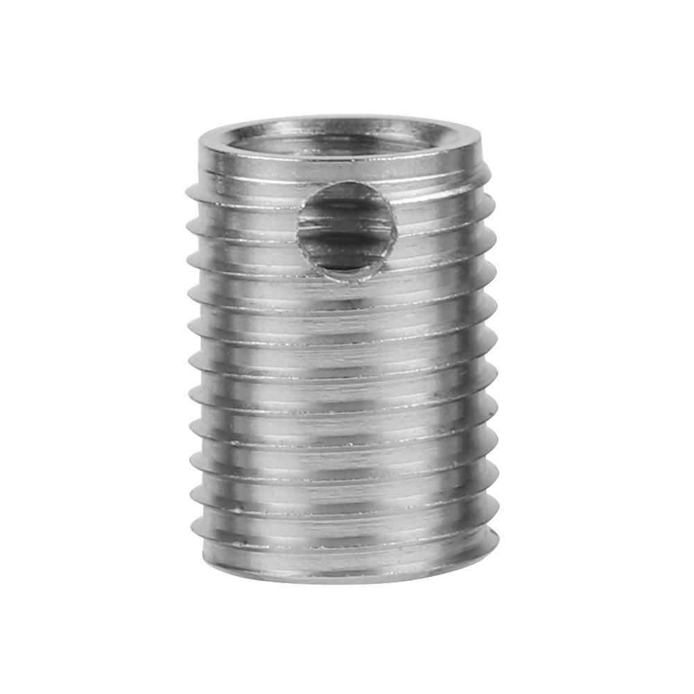 10pcs 308 Type 3 Hole SUS303 Stainless Steel Self Tapping Screw Thread Inserts (#4)