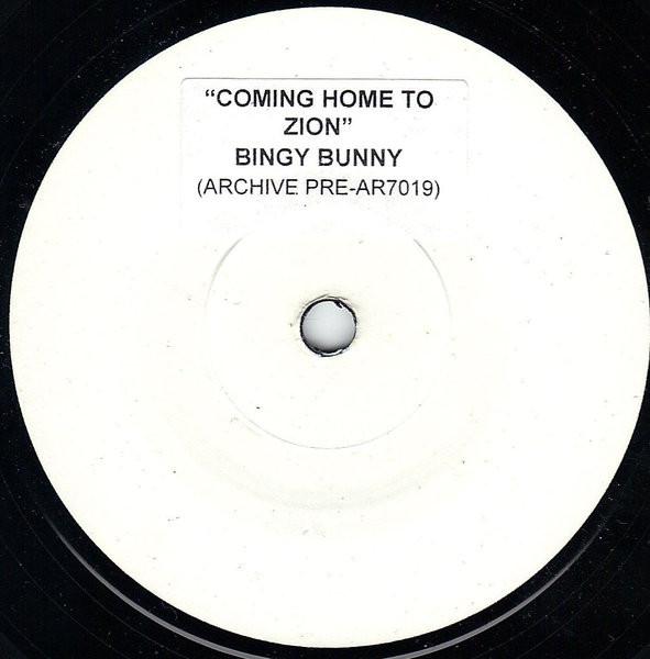 

7inch Record BINGY BUNNY / KING TUBBY - Coming Home To Zion / Coming Home T AR7019 Archive Recordi 2010 UK Reggae, Ska & Dub Used