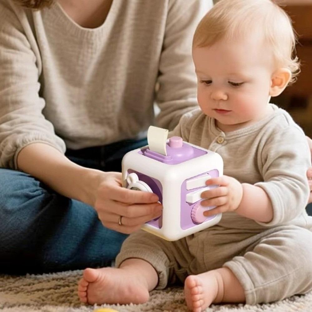 Fine Motor Toy Practice Skills Drawer Cube Drawer Switches 6 IN 1 Educational Toy  Boys Girls