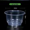 Miao Jiayi Disposable Transparent Plastic Round Bowls