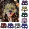 Owl Shape Costume Party Mask Colorful Feather Mask Creative Eye Mask Costume Party