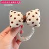 Korean Cute Flower Scrunchie Children Girls Kid Elastic Hair Rubber Band Accessories Tie Hair Ring Rope Headdress Ornaments