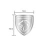 3D Metal Car Front Hood Badge Auto Grill Emblem Logo Grille Decal for Peugeot 508 y 4008 5008 3008 308 408 Car Styling Accessories