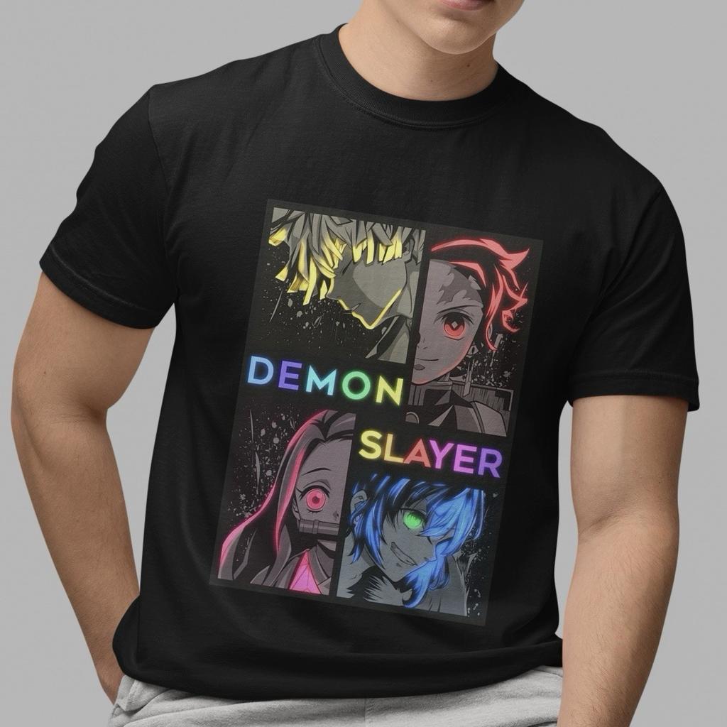 Anime T-shirt Demon Slayer Grafisch T-shirt Japans Cartoon Unisex Top Casual Cadeau