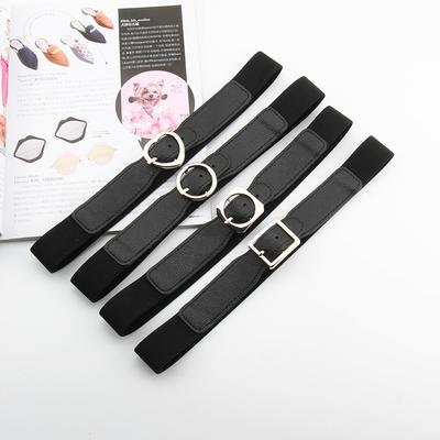 Woven Elastic Elastic Belt Women'S Simple Student Jeans Practical Belt