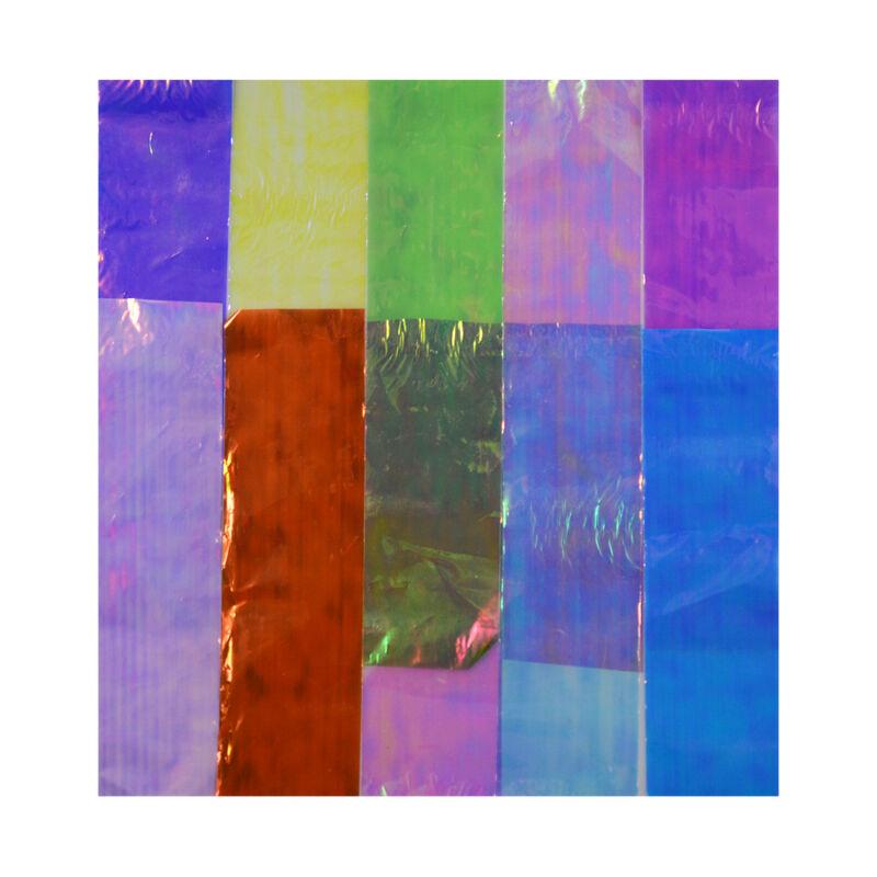 20 Colors Nail Art Sticker Holographic Broken Glass Laser Nail Art Foil Stickers