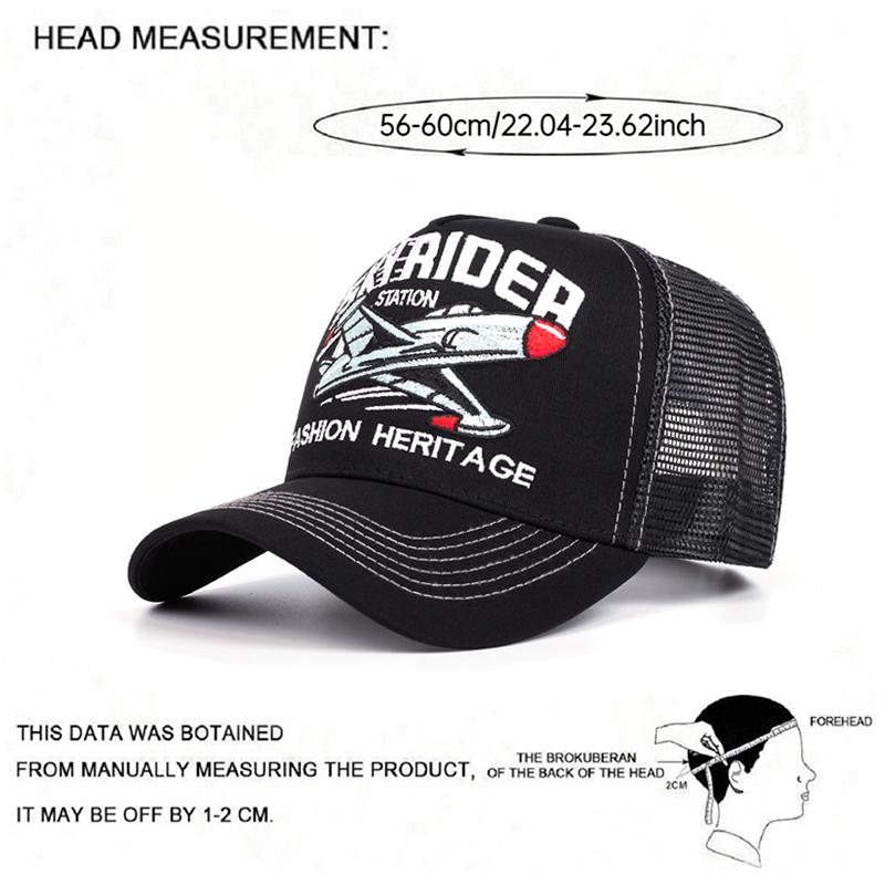 Nuovo Cappello Web Creativo Skyrider Aereo Danza Urbana Skateboard Hip Hop Cappello Trucker Cappello Sport Outdoor Parasole Cappellino da Baseball